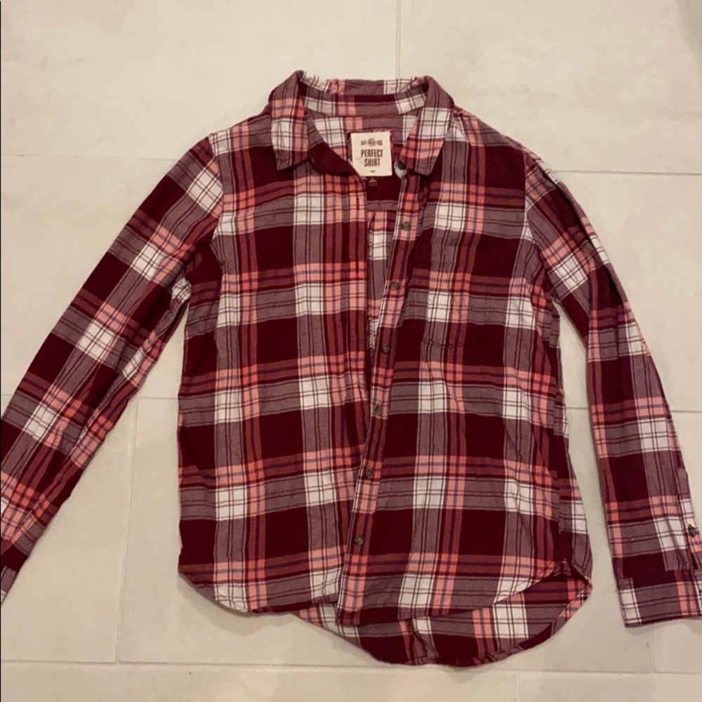 Flannel fits like a small